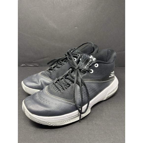 Under Armour Other - Under‎ Armour UA SC 3ZER0 IV Basketball Sneakers Shoes Black / White Men's 11